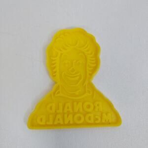 Vintage McDonald's‎ Collectible Plastic Cookie Cutter Ronald McDonald